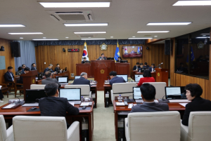 제287회 울진군의회 임시회 폐회!
