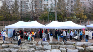 구미도시공사, 구미천에서 ‘빗물받이 캠페인’ 펼쳐... 시민과 함께하는 친환경 실천의 장 열려