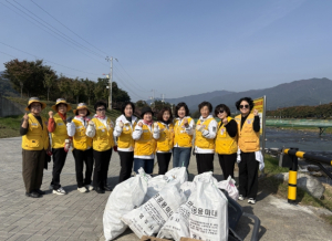 영주시 대한적십자사 풍기봉사회, ‘환경정비’ 실시