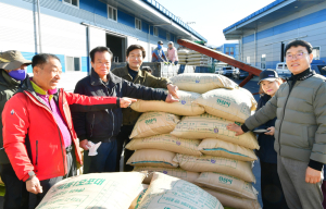 경산시, 2025년산 공공비축미 1,297톤 매입 시작