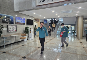 영덕교육지원청, 2025년 화재 대비 민방위 훈련 실시