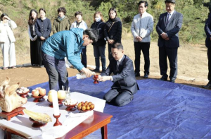 `선비의 길` 영남대로에서 수능합격을 기원하다... 상주 목가리 석조관세음보살입상 합격기원제 열려