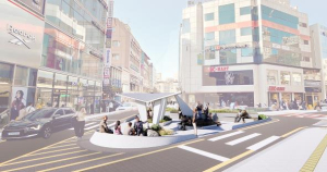 대구시 동성로 통신골목 삼거리광장 재탄생… “도심 속 쉼표”