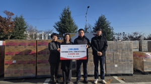 LG유니참(주), 구미시에 3,500만원 상당 물품 후원