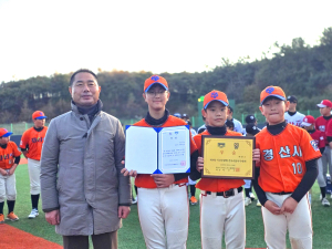 경산시리틀야구단, ‘익산무왕배 전국리틀야구대회’ 우승 쾌거
