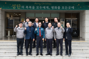 김병우 대구경찰청장, 남부경찰서 현장 방문