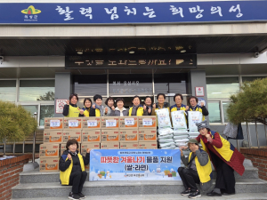비안사랑봉사단, 취약계층 어르신에 ‘겨울 온기’