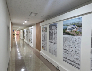 경북교육청, 본청 로비에서 미래 학교 건축 상설 전시 운영
