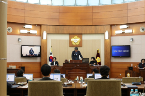 제276회 봉화군의회 정례회 제6차 본회의 개의