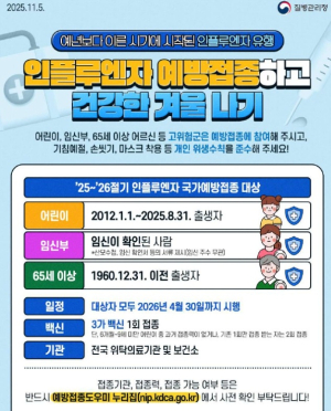 의성군, 인플루엔자 확산에 대응... 예방접종·위생수칙 준수 당부