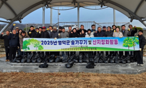 전문임업인들, 산불 피해 숲 복원에 힘 모아