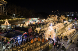 대구남구, ‘앞산 크리스마스 축제’ 15만 명 몰리며 성료