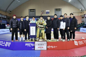 문경시청씨름단 신현준 생애 첫 금강장사 등극!!
