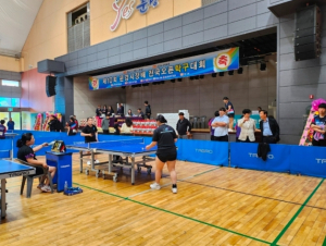 문경시 제11회 문경시장배 전국오픈 탁구대회 개최