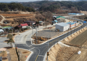 영주시, 군도10호선 석포리 구간 도로확포장공사 준공 지동리 구간 단계적 추진