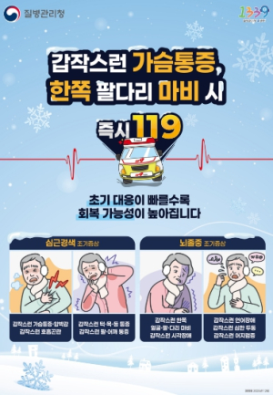 울진군, 겨울철 심‧뇌혈관질환 예방 총력