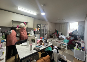 군위군 드림스타트, 취약계층 아동 가정에 주거환경 개선·학습환경 지원 연계