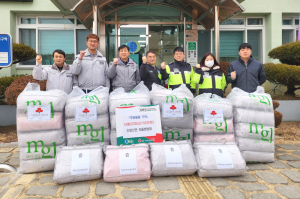 청송군 주왕산면 자율방범대, 취약계층에 이불 33채 후원 ‘훈훈
