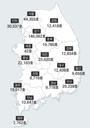 한국부동산원·부동산R114, 2026~2027년 공동주택 입주예정물량 공개