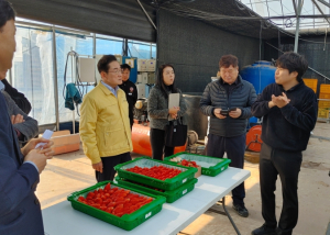 영천시, 청년농업인 영농 현장 방문