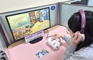 달서구 도원도서관, 책 읽어주는 로봇 고양이‘리딩캣’도입