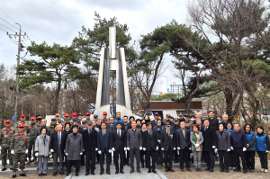달서구, 태극단 학생독립운동 기념탑서 3·1절 107주년 추모