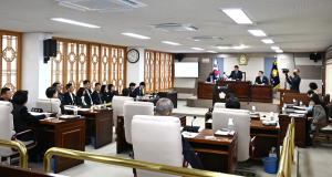 군위군의회, 제296회 임시회 개회