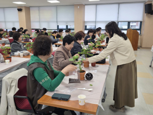 달성군, 생활개선회원 500명 대상 ‘찾아가는 생활원예 교육’ 실시