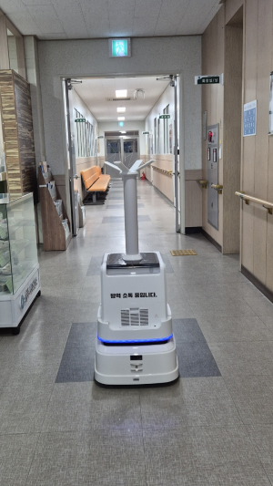 상주시보건소, AI 로봇 도입 ‘감염 차단’