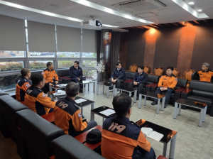 경북소방본부장, 울진 한울원자력본부 화재 안전 현장점검