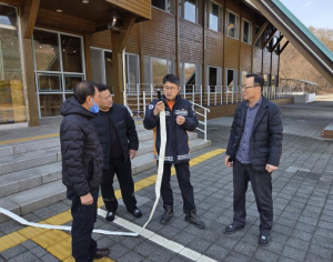 상주시, 성주봉자연휴양림 소방 합동훈련 실시
