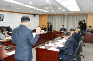 구미시의회, 제294회 임시회 제3차 인사청문특별위원회 개최