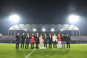 문경시민 운동장, 밤에도 뛴다… 조명타워 준공으로 명품 체육시설 도약