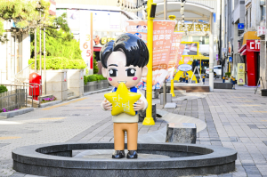 문경시, 닻별 거리 조성 박차.....점촌역 앞 200m ‘노란 별빛’ 입힌다