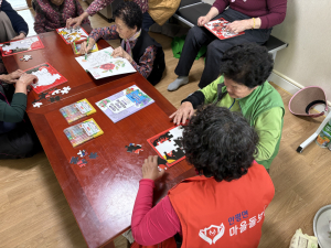 의성군 안평면, 경로당서 어르신 정서지원 프로그램 운영