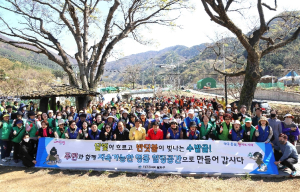 달서구, 주민과 함께 수밭골 환경정비 실시…지속가능한 힐링공간 조성