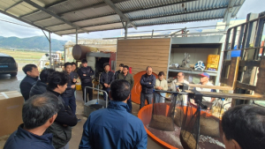 경주시, 거점 농가에서 벼 종자 온탕소독 무료 운영