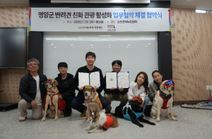 영양군, 새로운 관광모델 시동...“반려견과 걷는 ESG 관광”