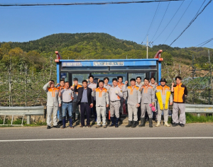 영덕군 강구면 전문의용소방대, 봄맞이 환경정화 구슬땀