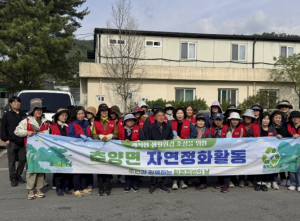 봉화군 춘양면, 주민과 함께 꽃피우는 봄맞이 꽃길 조성