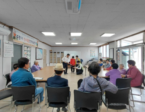 울진군, 치매보듬마을 주민 대상 교통안전 교육 실시