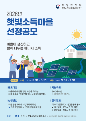 대구시, 태양광 수익 주민과 나눈다