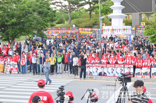 국민의힘 김학홍 문경시장 후보, “모든 시민에 고유가 지원금 50만 원 지급”