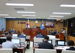 제291회 울진군의회 임시회 개회!