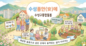 수성구, 통합돌봄 서비스 홍보영상 제작… 주민 밀착 홍보 강화
