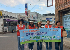 고령군, 청소년 유해환경 점검·단속 실시