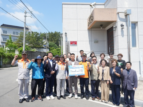 경산소방서, 와촌면 소월3리 ‘화재 없는 안전마을’ 지정