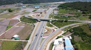 의성군, 신공항 관문도로 명품 가로경관 조성사업 완료