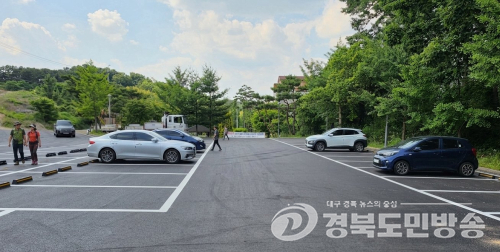 경주시, 웰빙 센터 주차장 환경 개선 완료…이용객 안전·편의 강화