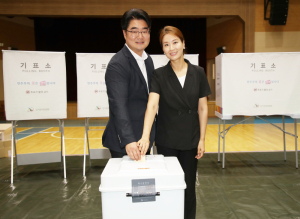 안재민 상주시장 후보, 본투표 참여…